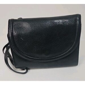 Osgoode Marley Feel The Difference Crossbody Leather Black Bag Small - EUC